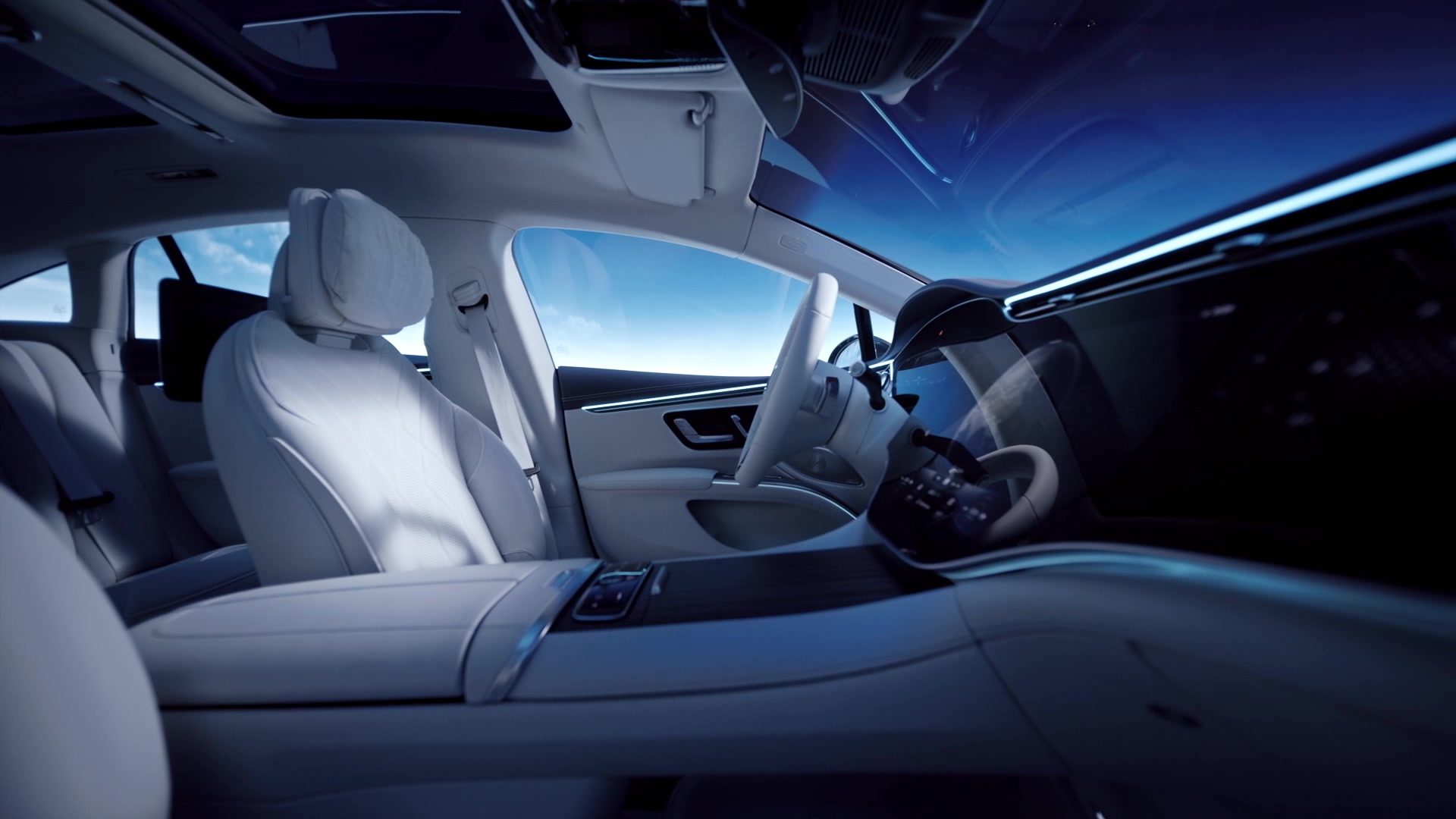 Mercedes Benz EQS int