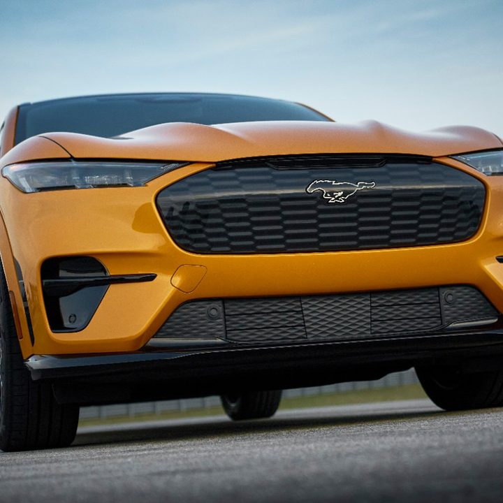2021 Mustang Mach-E GT headlights