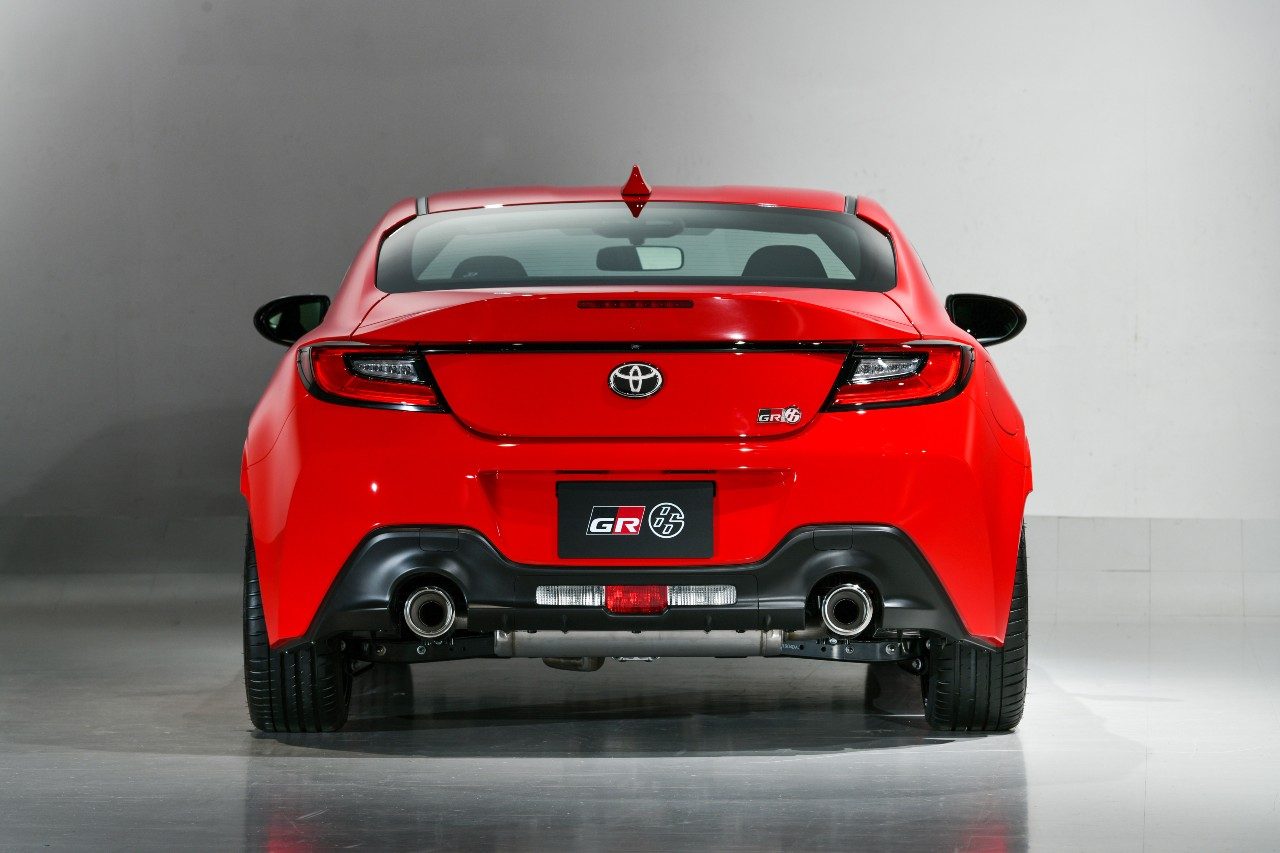 Toyota GR86 rear view