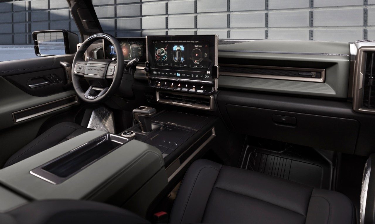 GMC HUMMER EV SUV dashboard