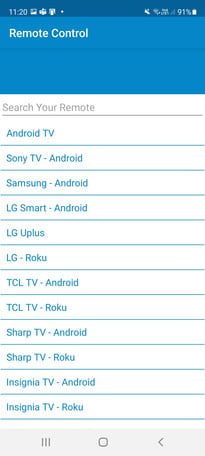 controla la tv con estas apps 263 lean remote best screenshot 2 205x456