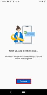 transferir guardar fotos celular android 290 your phone companion set permissions 153x306