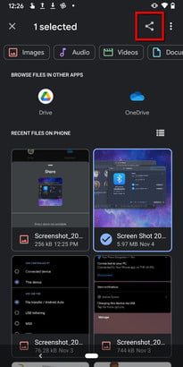 transferir guardar fotos celular android 302 share screenshot 205x410
