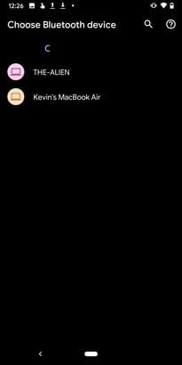 transferir guardar fotos celular android 304 choose bluetooth destination 205x410