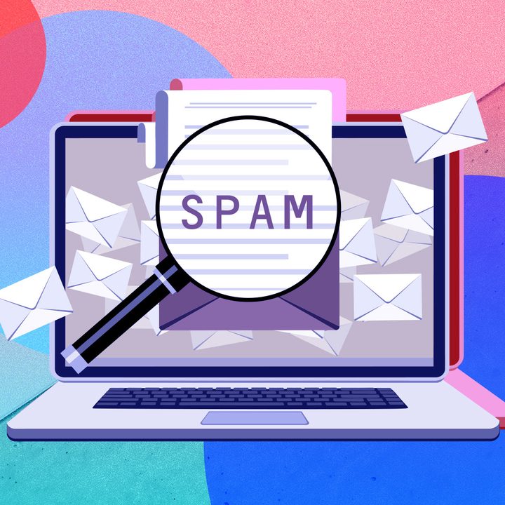 Una ilustración del spam
