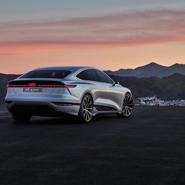 Audi A6 e-tron rear side