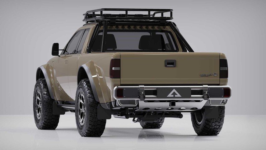 Alpha Wolf Plus side rear