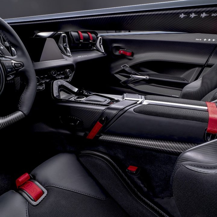 Aston Martin V12 Speedster interior