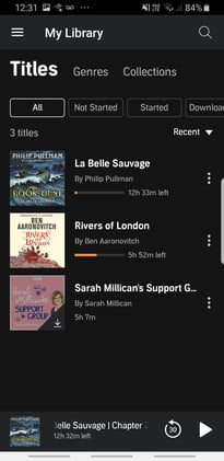 Selección de audiolibros en Kindle Unlimited 2