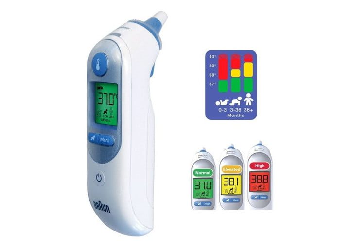 Braun Thermoscan 7, uno de los mejores termómetros inteligentes