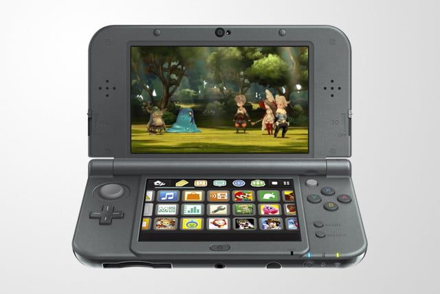 Escena de Bravely Default con varios personajes en un bosque.