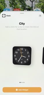 Instrucciones para agregar widgets a la pantalla de inicio de iPhone 4