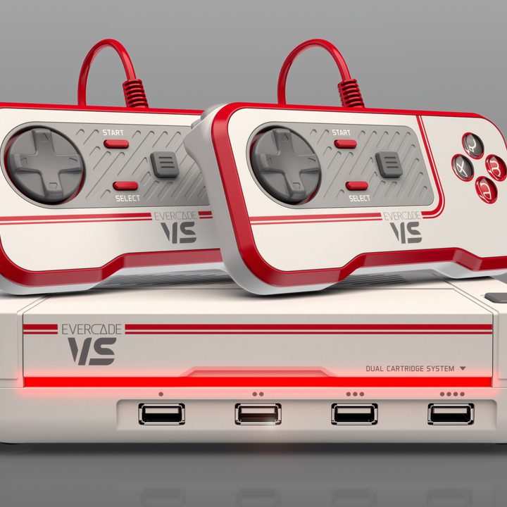 Una imagen de la consola Evercade VS