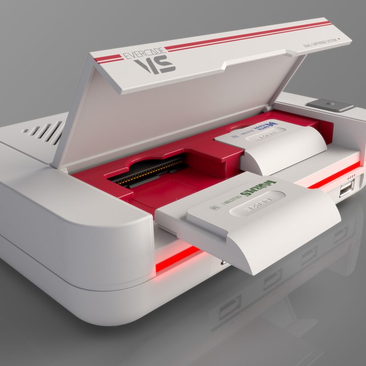 Una imagen de la consola Evercade VS