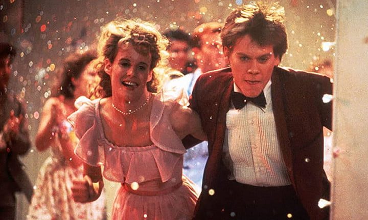 Kevin Bacon en una escena de una de las mejores películas de los 80 Footloose