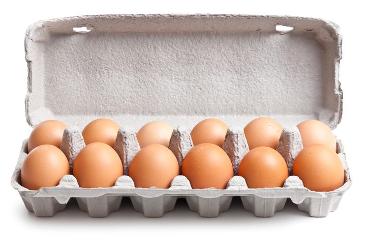 Caja de huevos