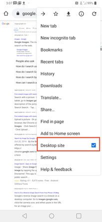 Cómo hacer una búsqueda inversa de imágenes en Android 6