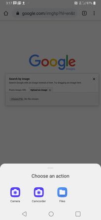 Cómo hacer una búsqueda inversa de imágenes en Android 3