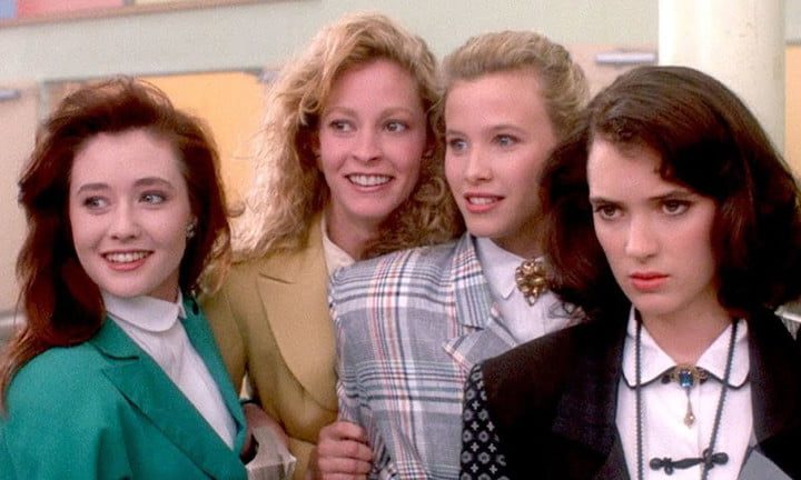 Winona Ryder en una escena de una de las mejores películas de los 80 Heathers