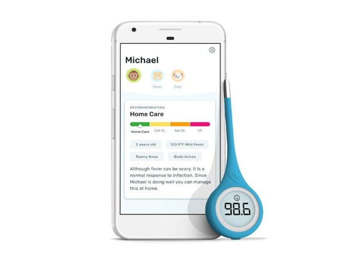 Kinsa Smart Thermometer, uno de los mejores termómetros inteligentes