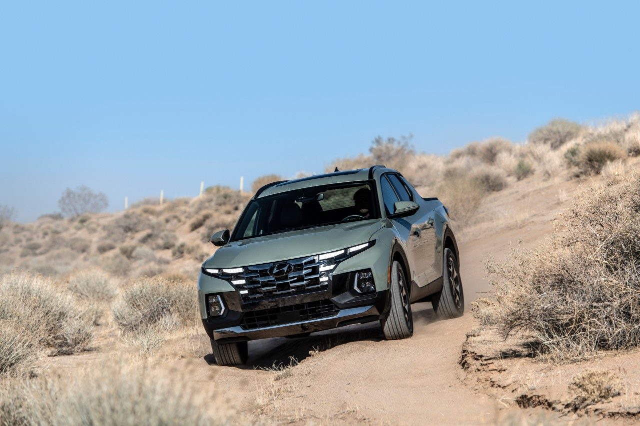 Hyundai Santa Cruz 2022 off road