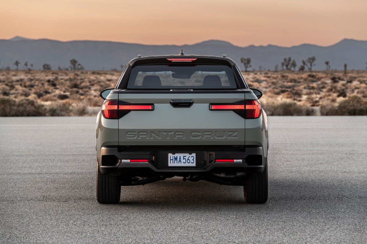 Hyundai Santa Cruz 2022 rear