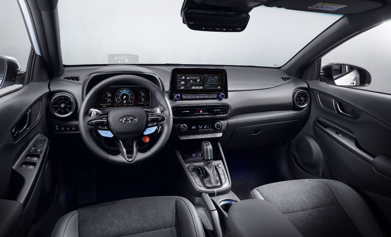 2022 Hyundai Kona N interior