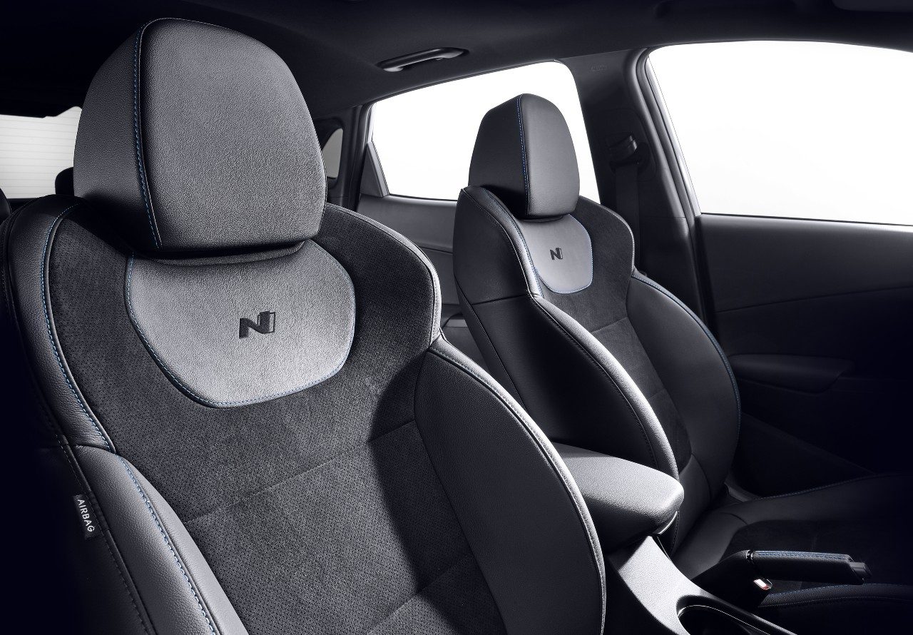 2022 Hyundai Kona N seats