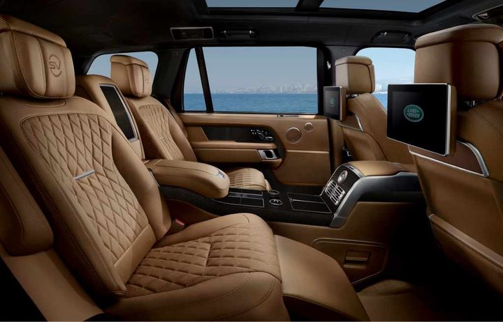 Range Rover SV rear seats