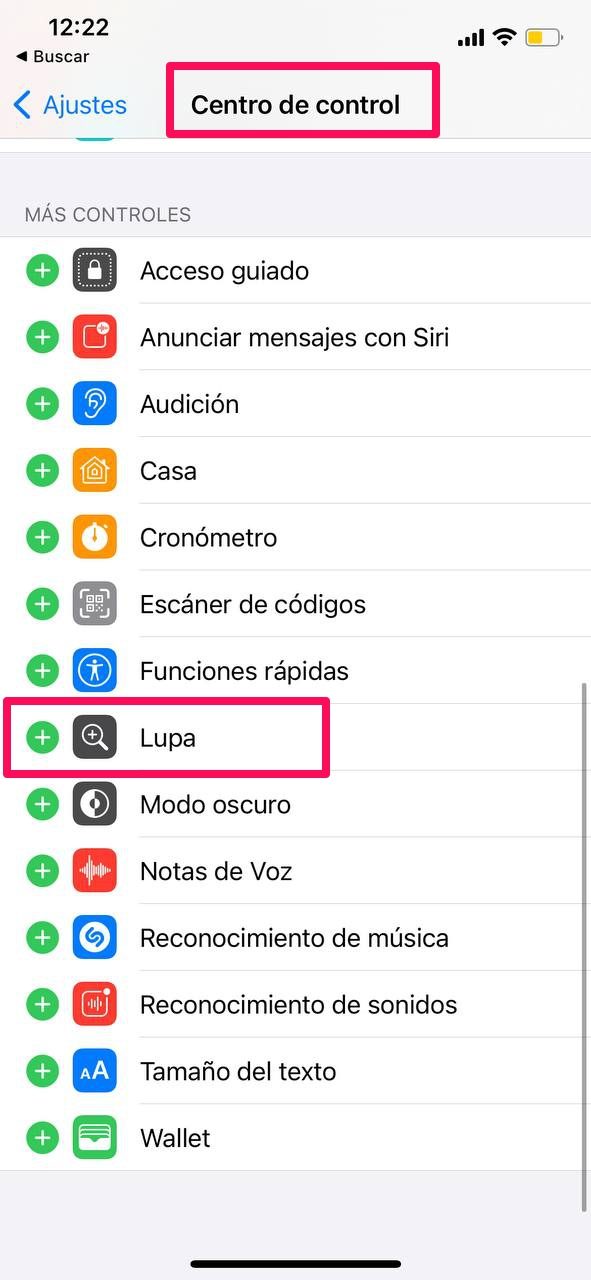 como usar lupa iphone ios 14 4