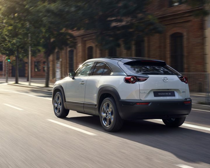 Mazda MX-30 rear view