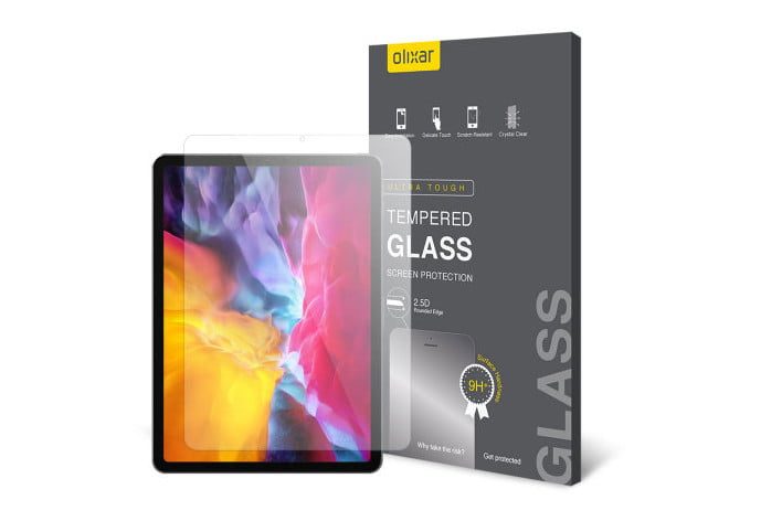 Olixar Tempered Glass Screen Protector, protector de pantalla iPad Pro 11