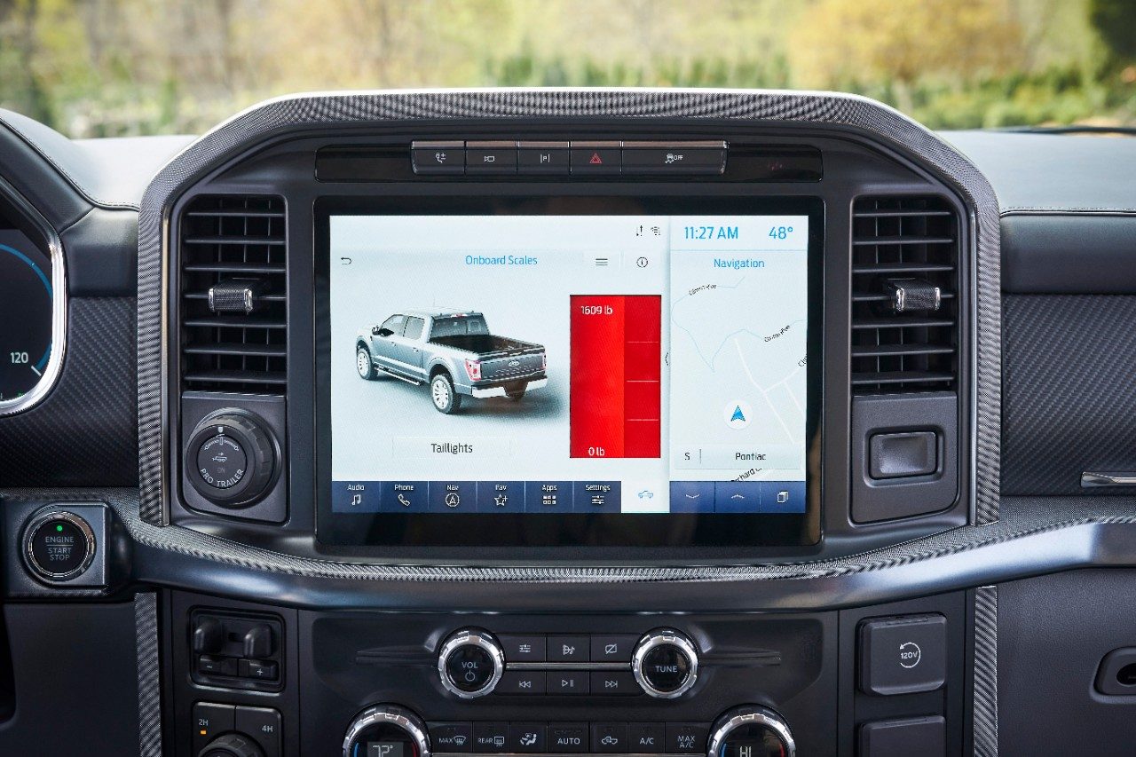 Ford F-150 Onboard Scales screen 1