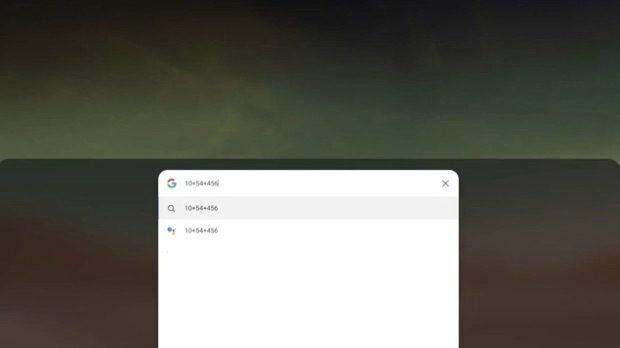 Utiliza el Launcher de Chromebook para resolver una operación matemática