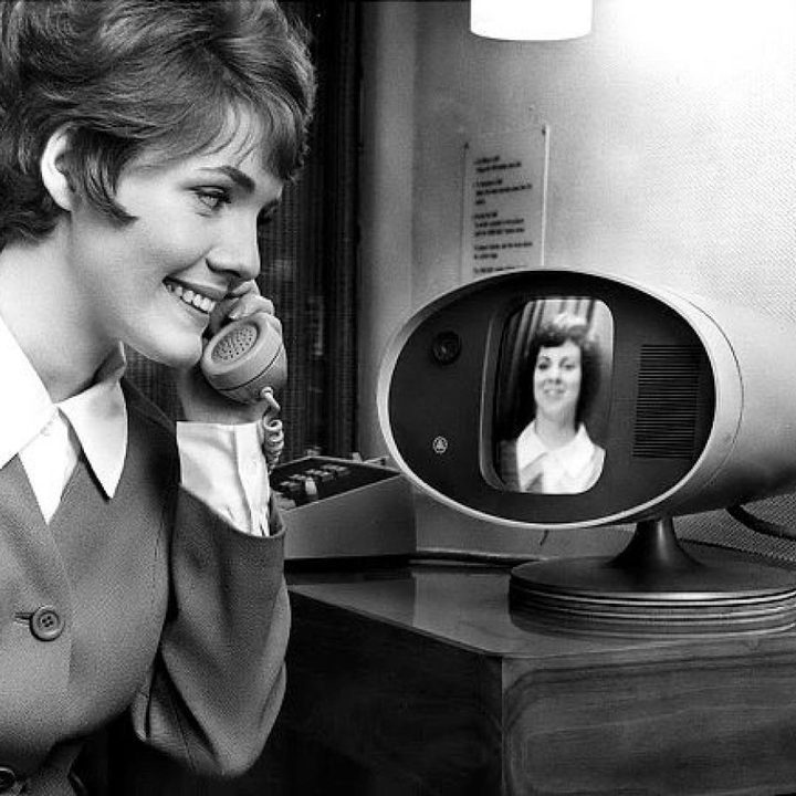 Una imagen del Picturephone de ATT y Bell Laboratories