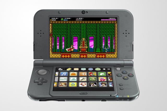 Escena de Shovel Knight en una 3DS.
