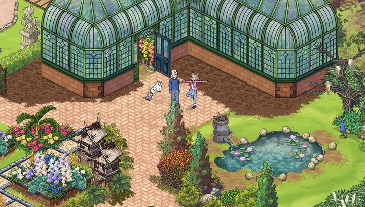 Una imagen del videojuego Simon’s Cat: Story Time de Apple Arcade