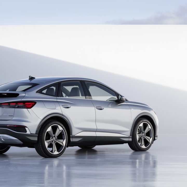 Audi Q4 e-tron rear side