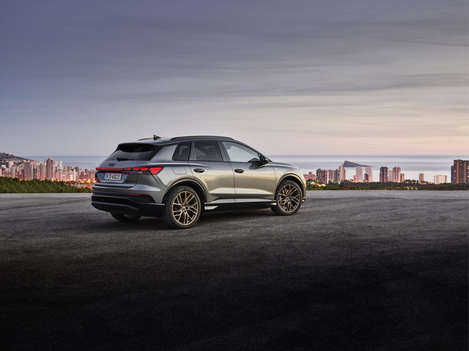 Audi Q4 e-tron rear end