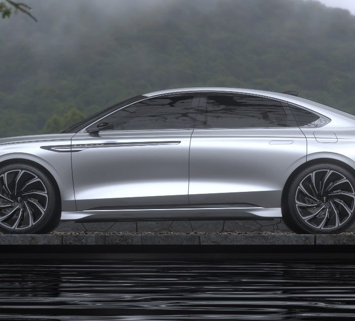 Lincoln Zephyr Reflection side