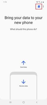restaurar fabrica galaxy s8 plus 125 screenshot 20200514 131531 smart switch 153x340