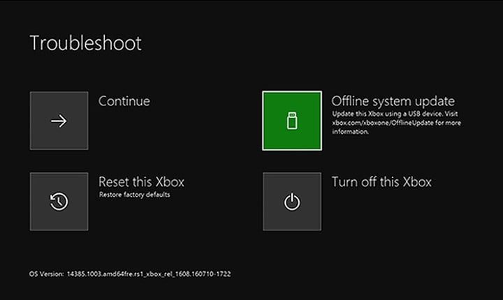 Resetear una Xbox One