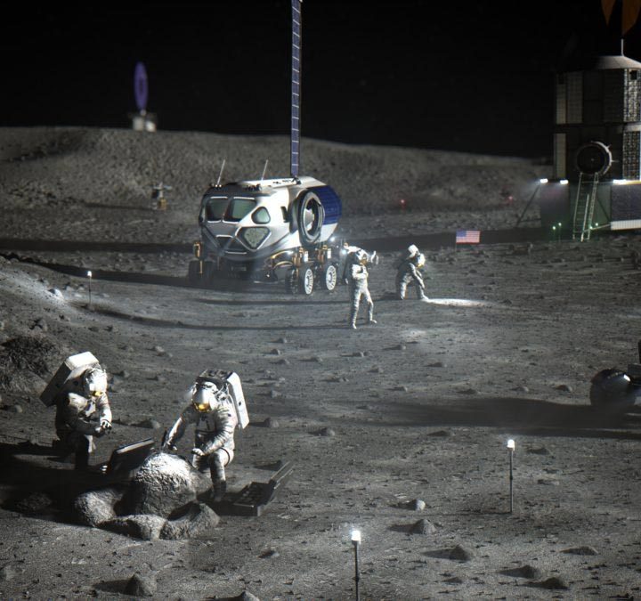 Lockheed Martin GM rover lunar