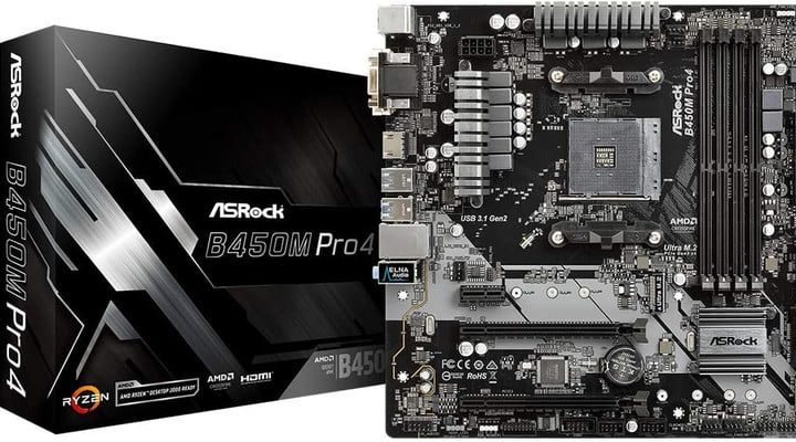 ASRock B450M PRO4