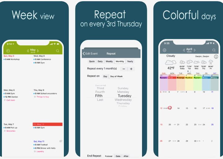 Awesome Calendar, una de las mejores apps de calendario