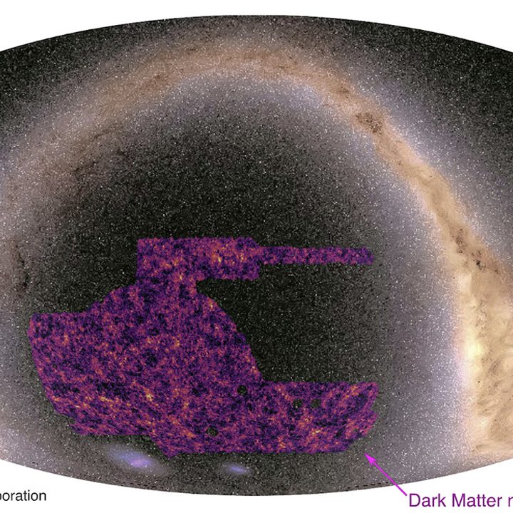 Mapa de materia oscura