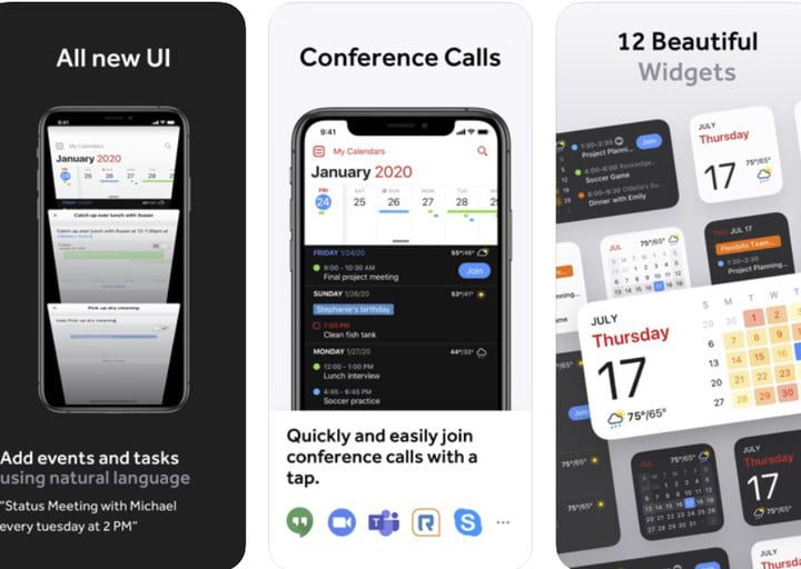 Fantastical, una de las mejores apps de calendario