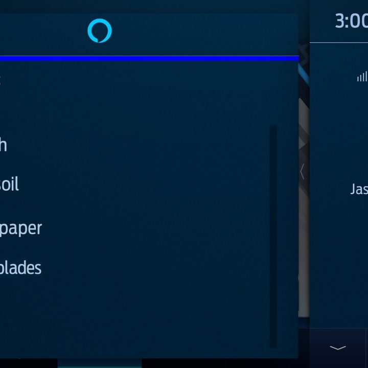 Ford screen with Amazon Alexa