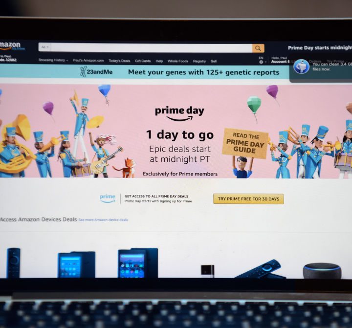 Una imagen del Amazon Prime Day