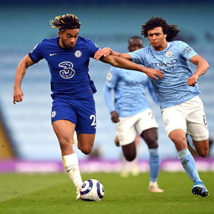 Una imagen del partido entre el Manchester City y el Chelsea por la Premier League 2020/2021